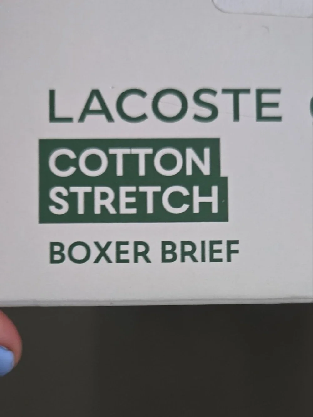 Lacoste Black Cotton Stretch Boxer Briefs - 7 Pack